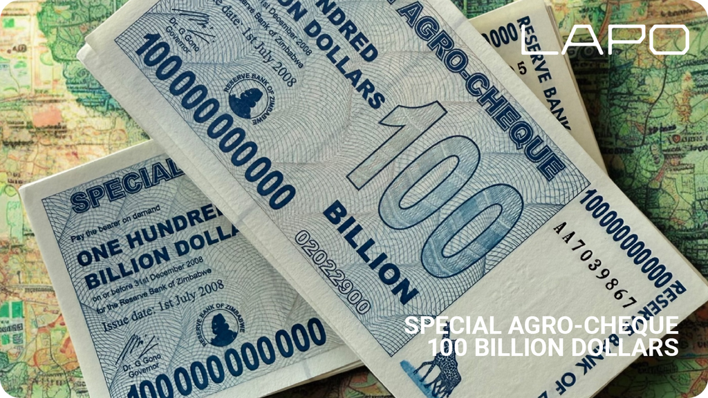 SPECIAL AGRO-CHEQUE 100 BILLION DOLLARS