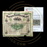 Four Presidents Bond With PASSCO Certificate of Authentication