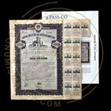 BONO PLAN DE REACTIVACION YPF $1000 WITH PASSCO Certificate of Authentication