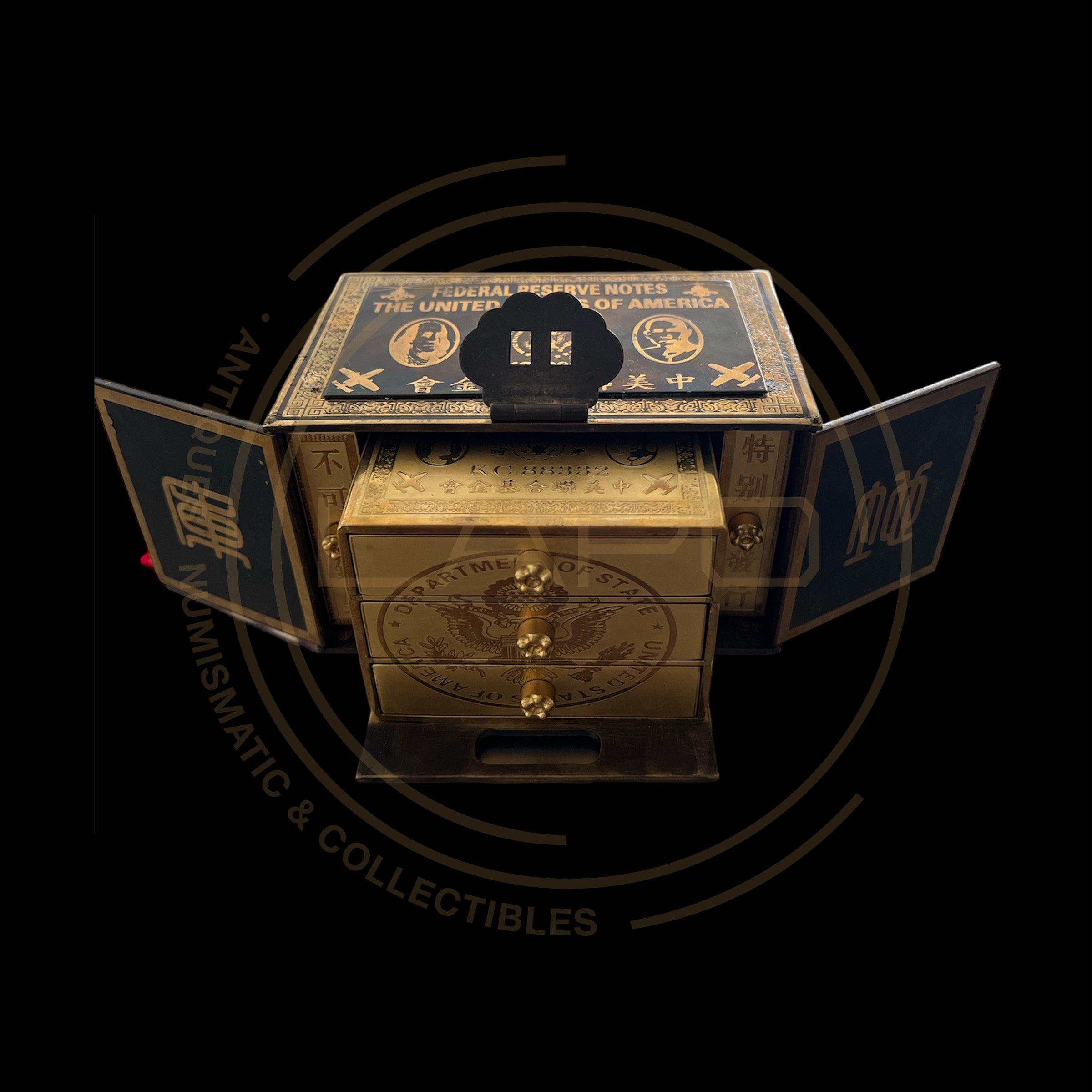 Golden Gun Federal Box 7 Bullets with Certificates of Authentication