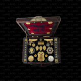 Golden Gun Imperial Box 7 Bullets With Certificate of Authenticity