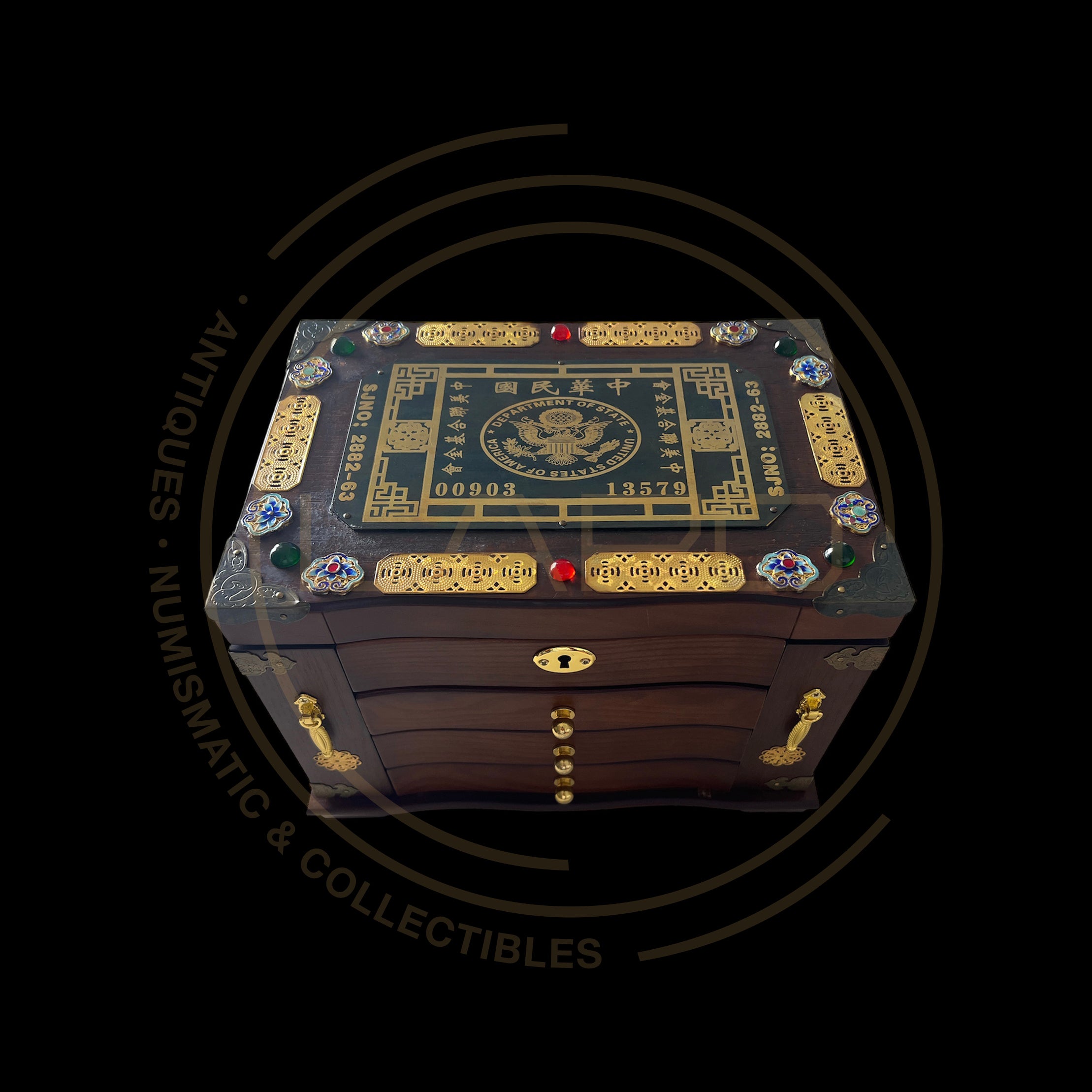 Golden Gun Imperial Box 5 Bullets With Certificate of Authenticity