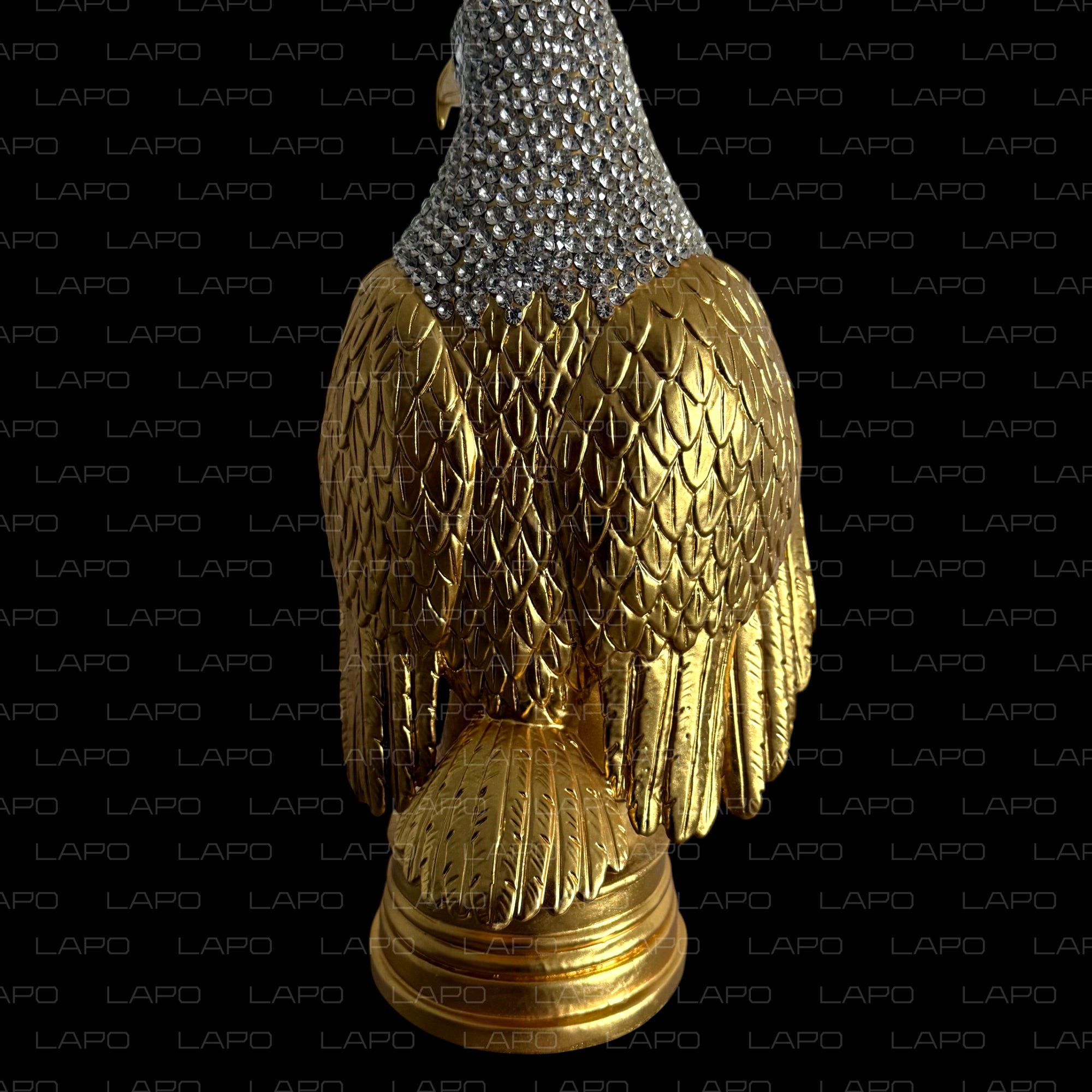 Golden Bald Eagle With Certificate