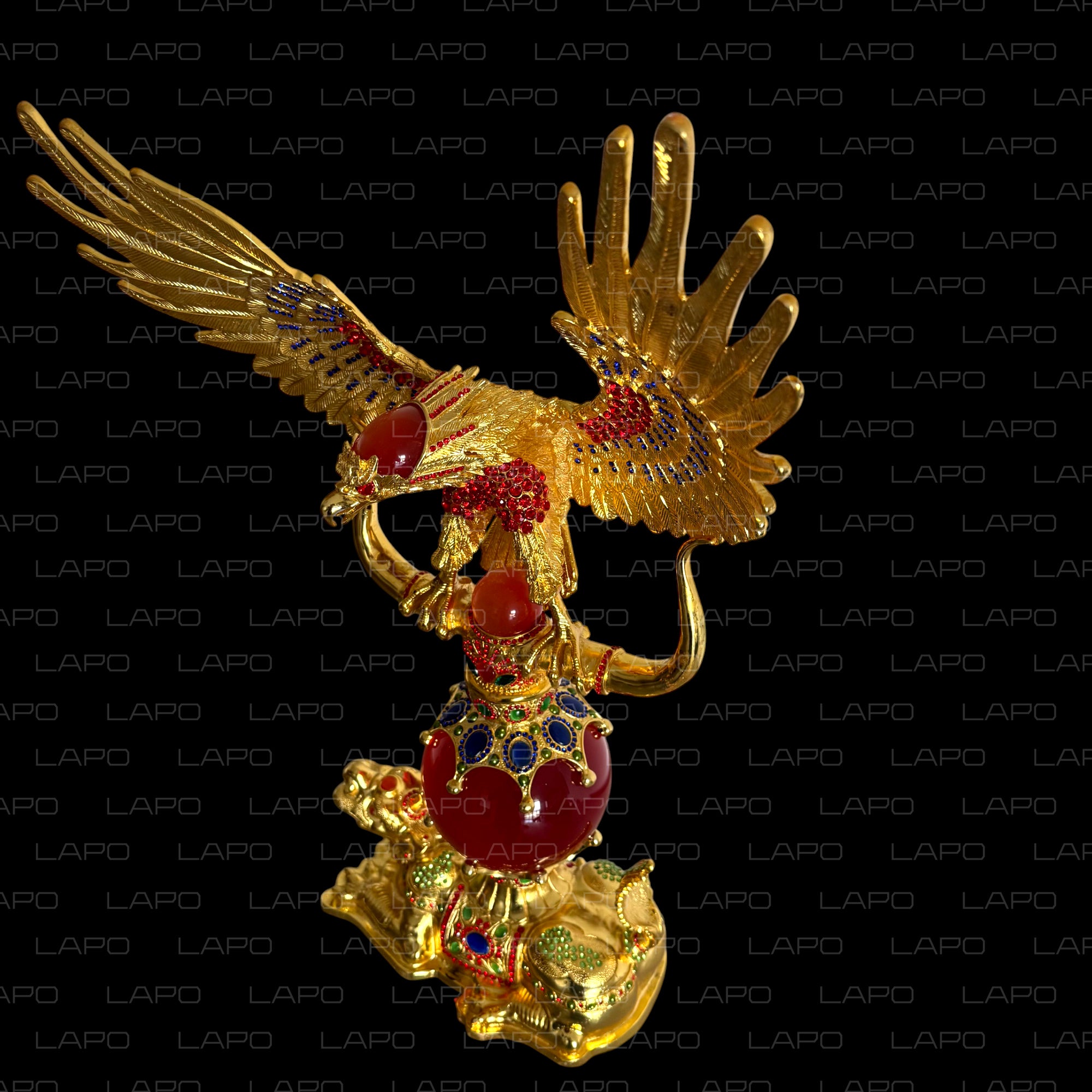 Imperial Golden Eagle of Prosperity with Certificate