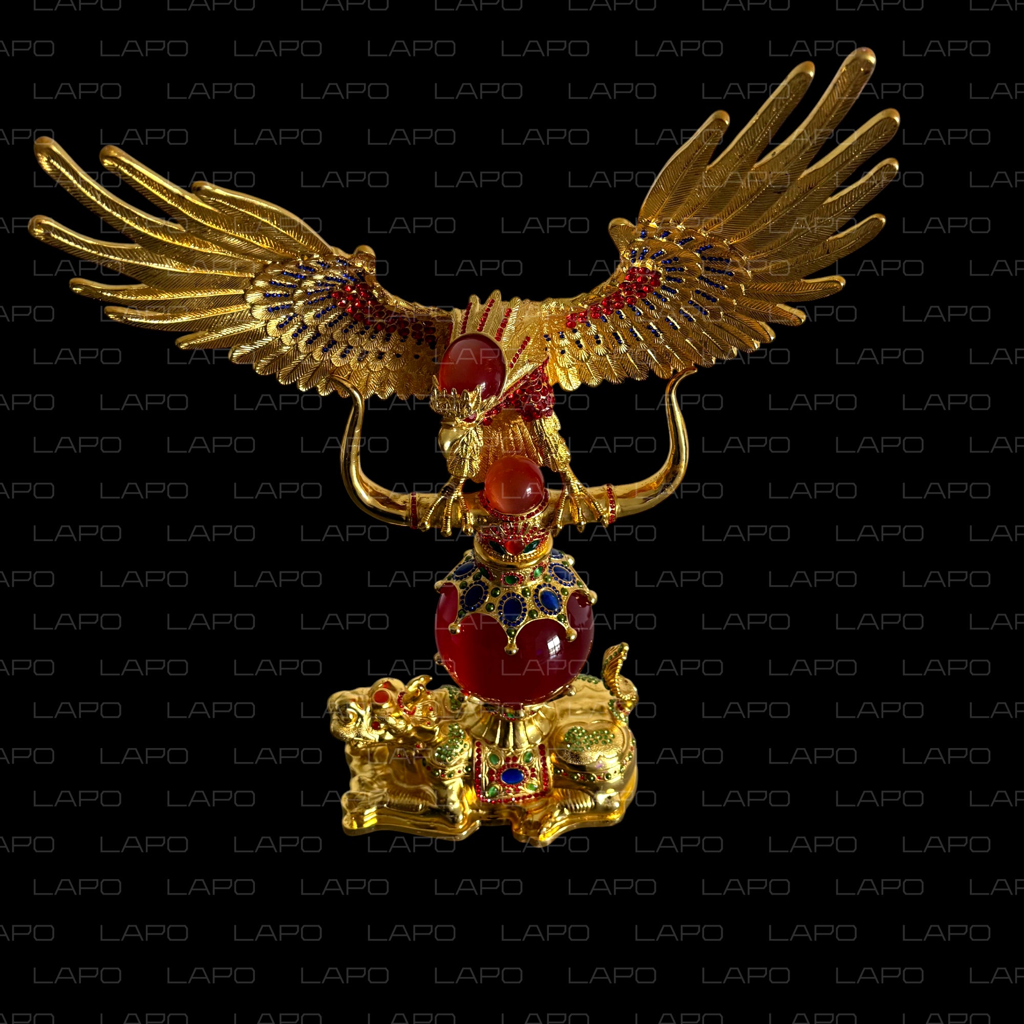 Imperial Golden Eagle of Prosperity with Certificate