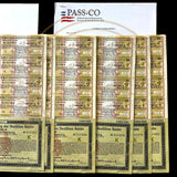 1924 Germany Treasury Bond – 8.15% (19 Consecutive Bonds) – 1 Million Mark