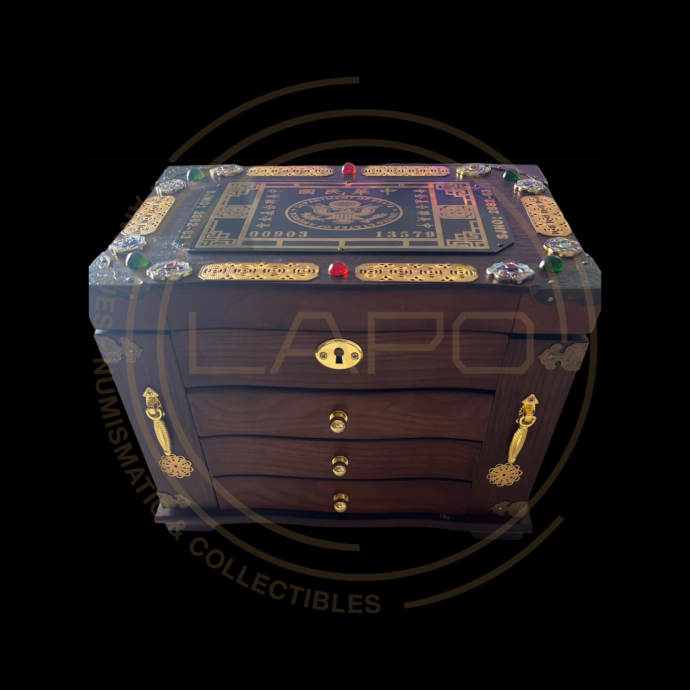 Golden Gun Imperial Box 5 Bullets With Certificate of Authenticity