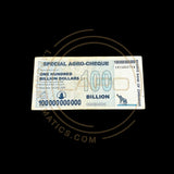 Zimbabwe Agro Cheque-100 Billion Dollars Circulated Used