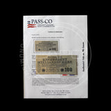 GERMANY 1923 – 100 Billion Mark Banknote With PASSCO COA