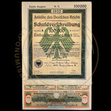 1922 Anleihe des Deutschen Reichs – 100,000 Mark