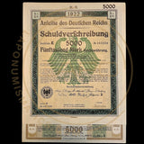 1922 Anleihe des Deutschen Reichs – 5,000 Mark