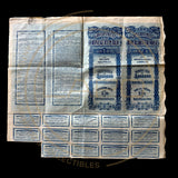 1922 Republic of China – 8% Railway Equipment Loan Bond – £20 With PASSCO COA
