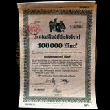 1923 Zentralstadtschaft - 100,000 Mark