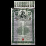 Bond Collection: 1924 German External Loan – 7% Gold Bond – $1,000 – With Certificate Of Authentication