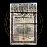 1924 German External Loan – 7% Gold Dawes Bond – $100