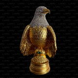 Golden Bald Eagle With Certificate