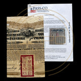1913 Government Chinese Republic – 5 ½% Province of Petchili Gold Loan – £20 with PASSCO COA