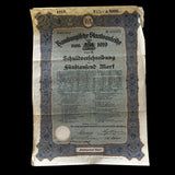 1919 Hamburgifche Staatsanleihe 5000 Mark Bond