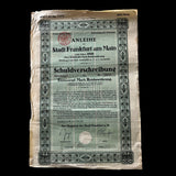 1920 Anleihe der Stadt Frankfurt am Main - 1,000 Marks Bond