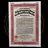 1935 German Reich 1,000 Reichsmark 4½% Treasury Bond