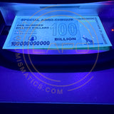 Zimbabwe Agro Cheque-100 Billion Dollars Circulated Used