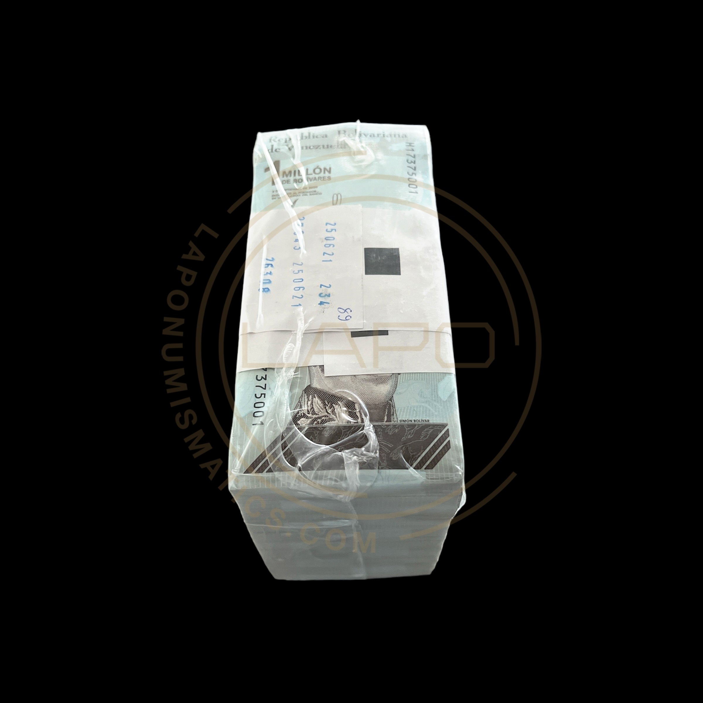 Venezuela 1 Million 2020 1000000 Bolivares Uncirculated Brick 1000 Consecutive Pcs