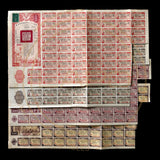 1944 China Allied Victory Loan Set – 500, 1,000, 5,000 & 10,000 Yuan With PASSCO COA