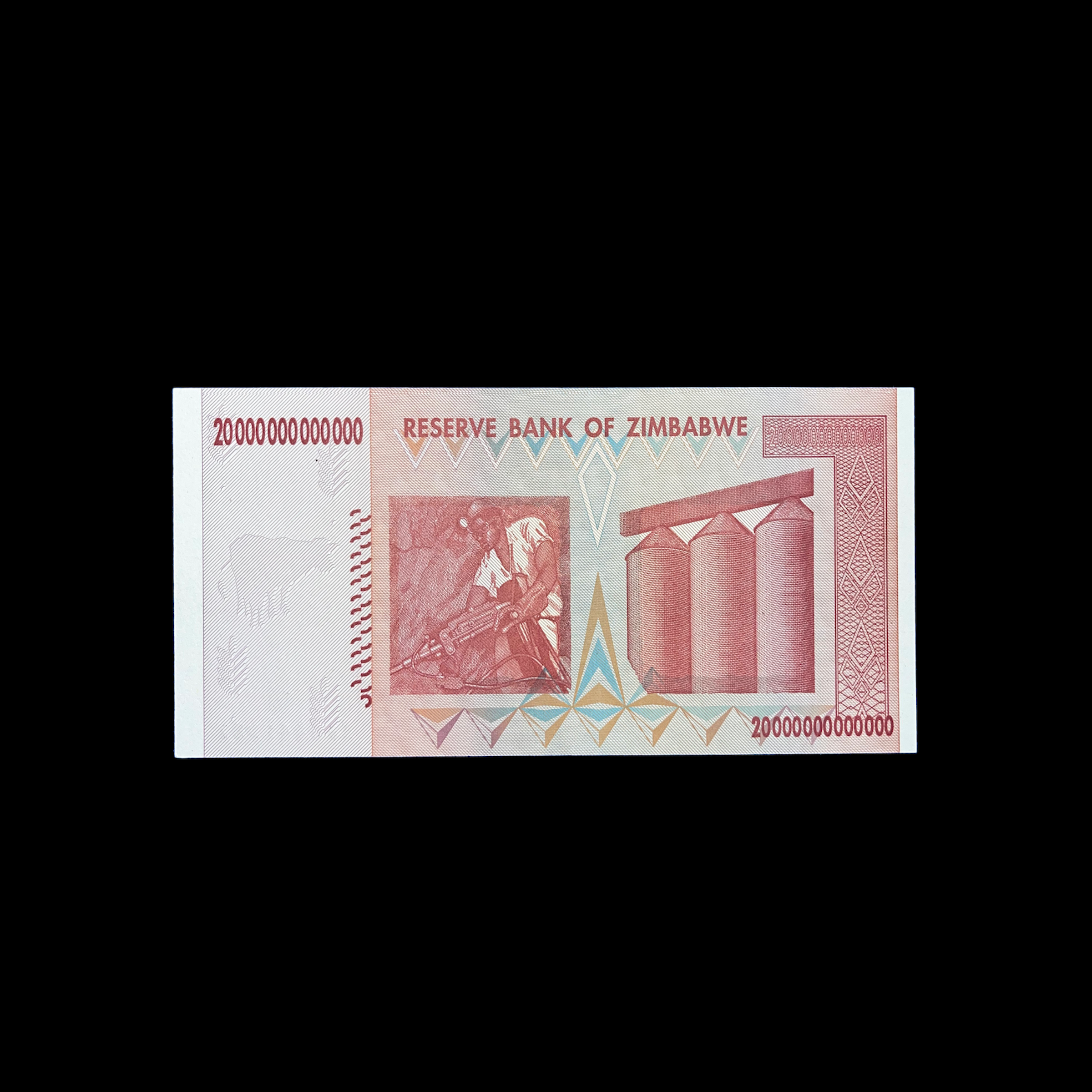 Zimbabwe-20 billones de dólares