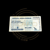 Zimbabwe Agro Cheque-100 Billion Dollars Circulated Used